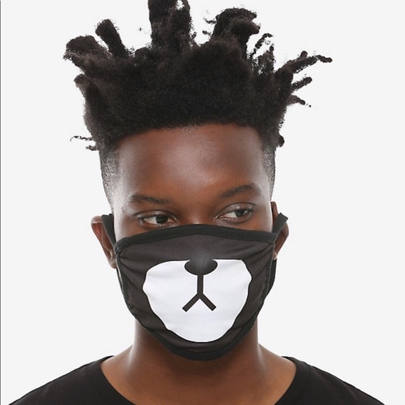 Bear Face Mask set of 4 - Picture 5 of 6